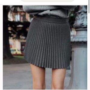 New Zara Charcoal Skirt